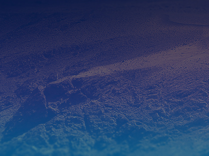 surface of mars with blue overlay